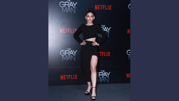 Alaya F’s Black Slit Dress Raises 