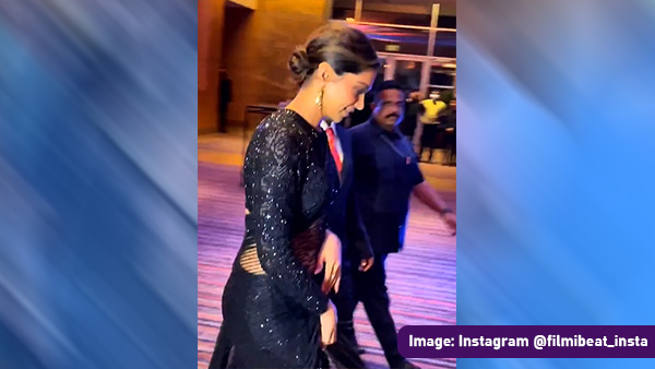 Deepika Padukone And Her Black Saree! Deepika Padukone And Her Black Saree!