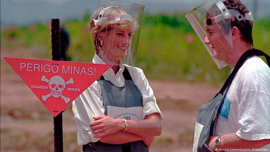 Diana also used her celebrity to draw attention to the dangers of landmines