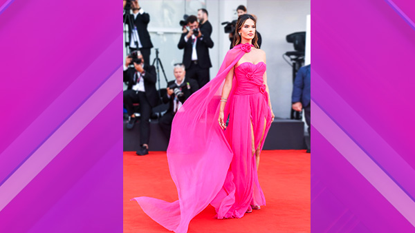 Alessandra Ambrosio in Ermanno Scervino