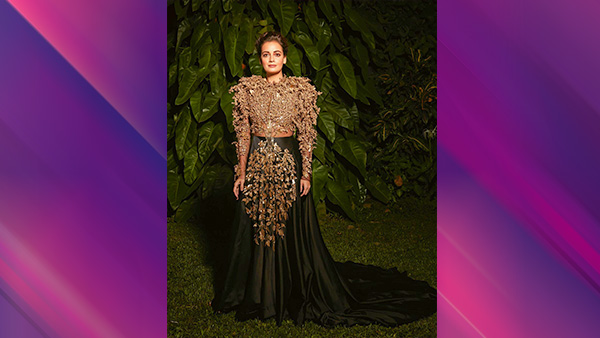 Dia Mirza in Nature-Inspired Dress