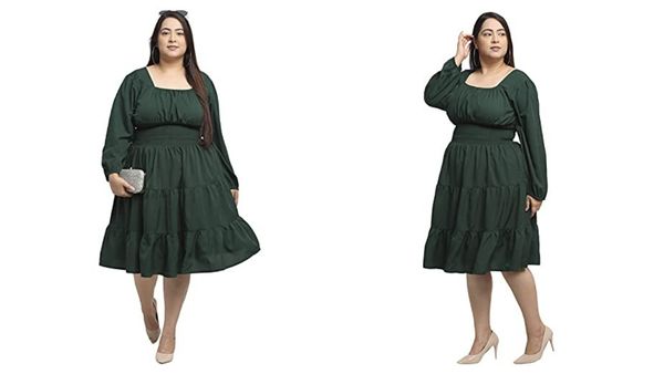 Square Neck Dress Square Neck Dress