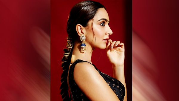 Kiara Advani in Fishtail Braid