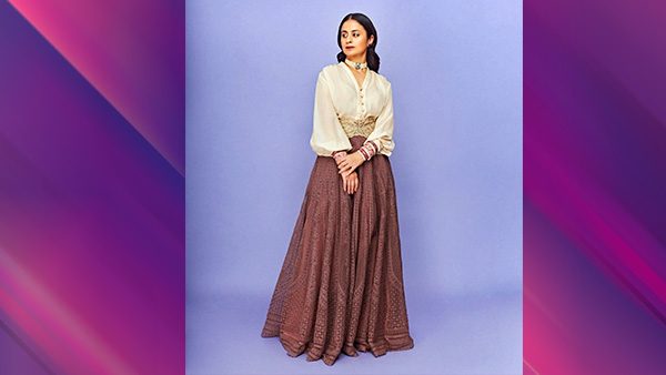 Rasika Duggal in Vintage Dress