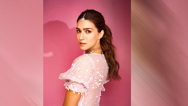 Kriti Sanon in Textured Ponytail