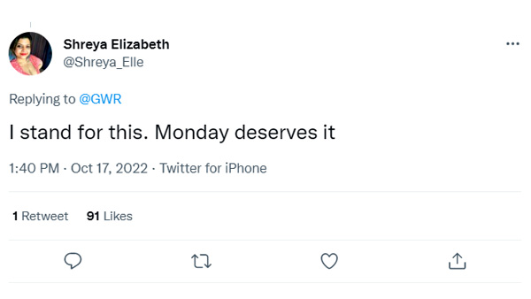 Monday Is The Worst Day Of The Week