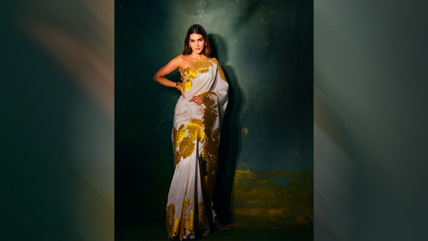 Kriti Sanons Alluring Saree Look Kriti Sanons Alluring Saree Look