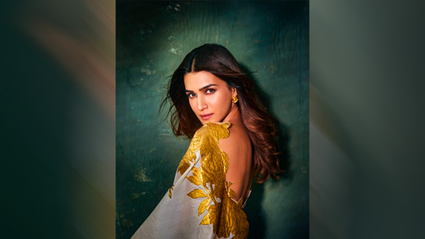 Kriti Sanons Alluring Saree Look Kriti Sanons Alluring Saree Look