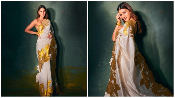 Kriti Sanons Alluring Saree Look Kriti Sanons Alluring Saree Look