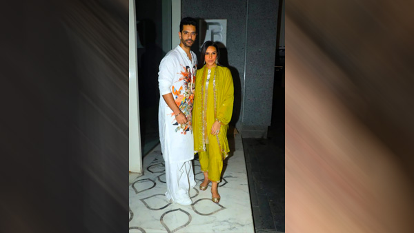 Neha Dhupia and Angad Bedi