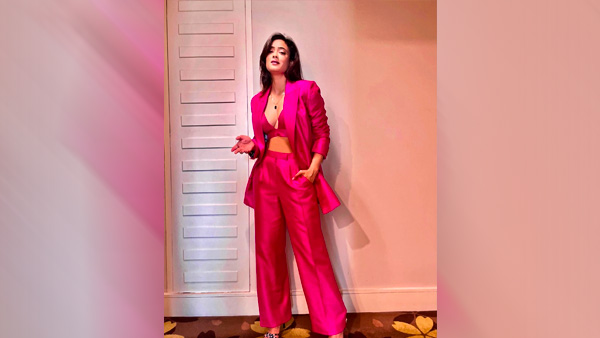 Pink Pantsuit