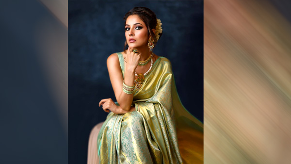 Shehnaaz Gill Exude Class In Saree 