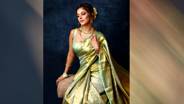 Shehnaaz Gill Exude Class In Saree 