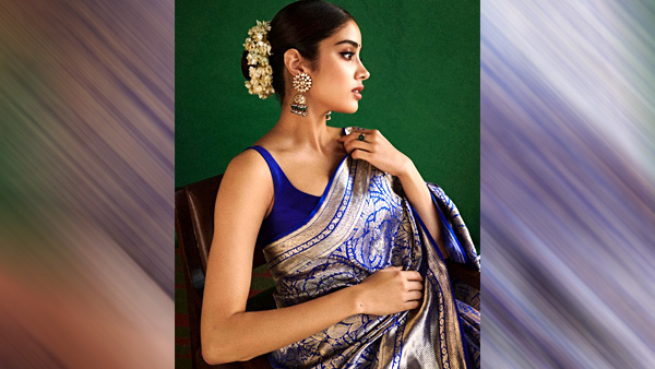 Janhvi Kapoors Traditional Indian Look
