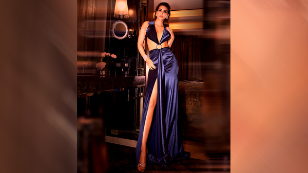 Kriti Sanon’s Blue Cut-Out Dress Look Kriti Sanon’s Blue Cut-Out Dress Look