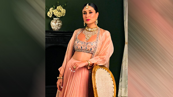 Kareena Kapoor’s Cape Lehenga Look