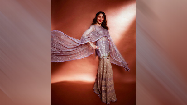 Madhuri Dixit’s Ethnic Sharara Outfit