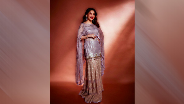 Madhuri Dixit’s Ethnic Sharara Outfit