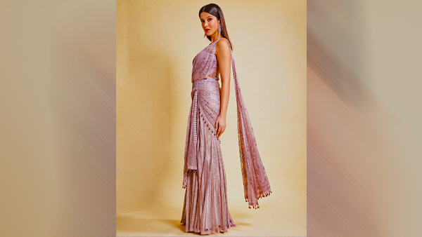 Shanaya Kapoor’s Modern Saree Look