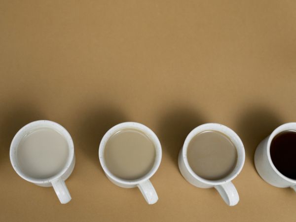 When You Add Milk To Black Coffee