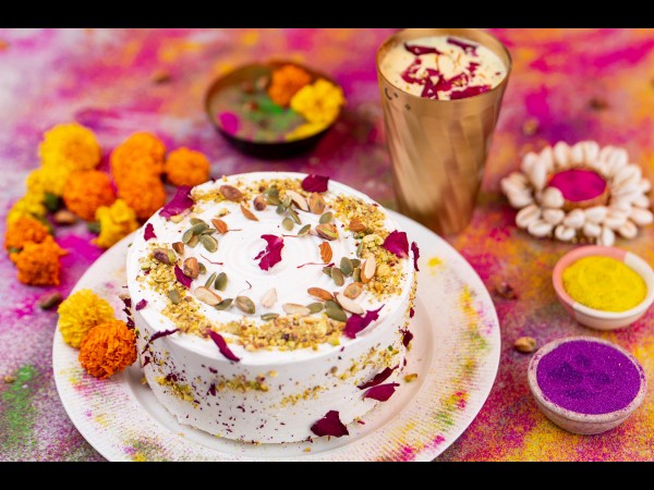 Thandai Cheesecake Thandai Cheesecake