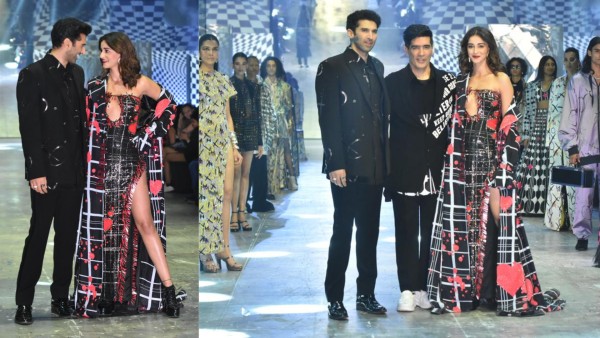 Ananya Pandey and Aditya Roy Kapoor Walk For Manish Malhotra