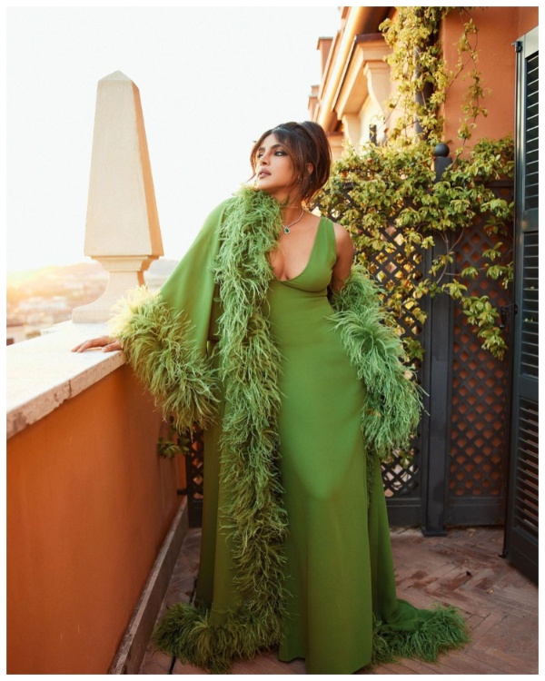 Priyanka Chopra Inspired Feather