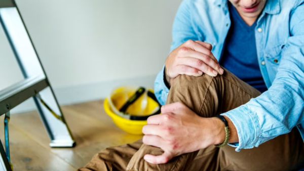 Walking Under Ladder Considered Unlucky