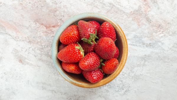 Frozen Strawberries For Breakfast