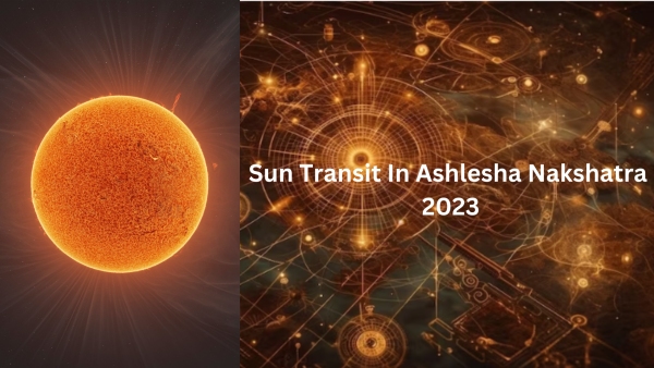 Sun Transit In Ashlesha Nakshatra 2023