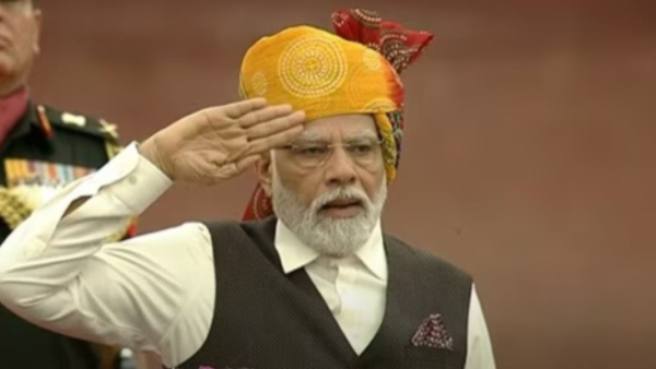 Independence Day 2023:Prime Minister Modis Vibrant Rajasthani Turban