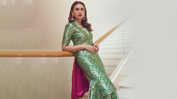 Aditi Rao Hydari In Silk Kurta Set