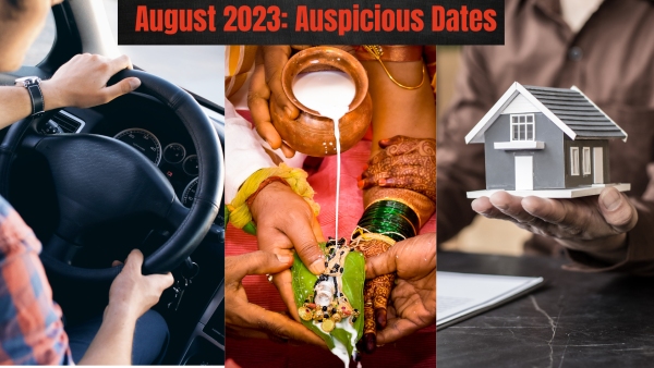 August 2023: List Of Auspicious Dates For Marriage, Namkaran, Housewarming, Vehicle And Property Purchase August 2023: List Of Auspicious Dates For Marriage, Namkaran, Housewarming, Vehicle And Property Purchase