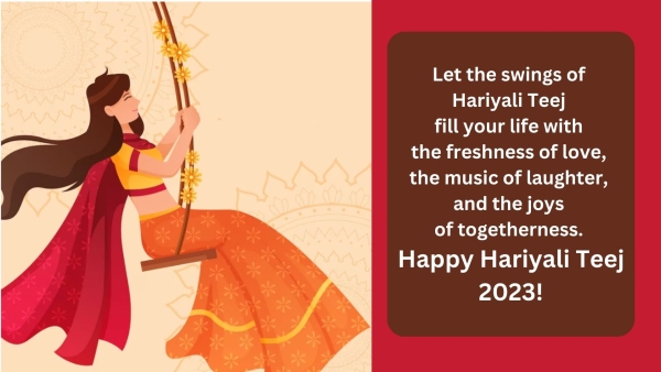 Hariyali Teej 2023: Wishes, Greetings, Messages,
