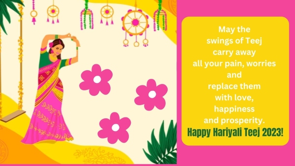 Hariyali Teej 2023: Wishes, Greetings, Messages,