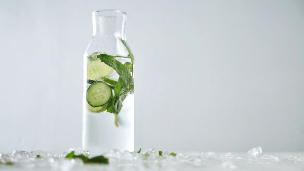 Cucumber Mint Infused Water!