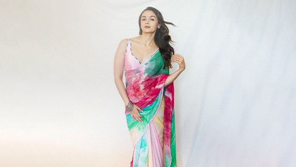 Tie Dye Saree