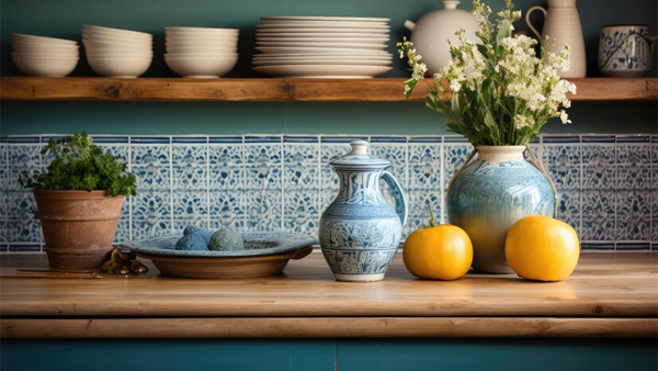 How To Decorate Your Kitchen Counter, 6 Simple Tips That Offer Impressive Display!