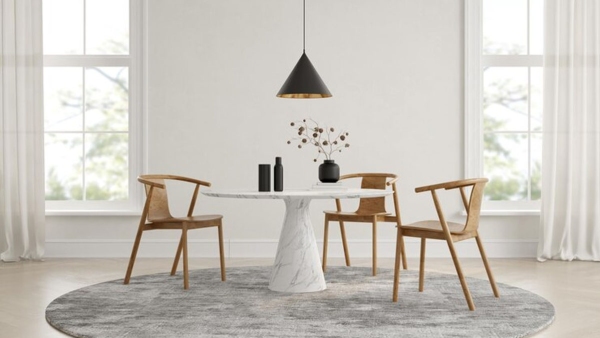 6 Tips To Select The Right Rug Size For Your Dining Room