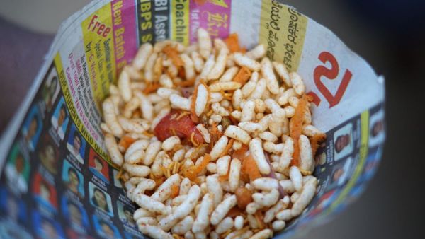 Street Food Served In Newspaper