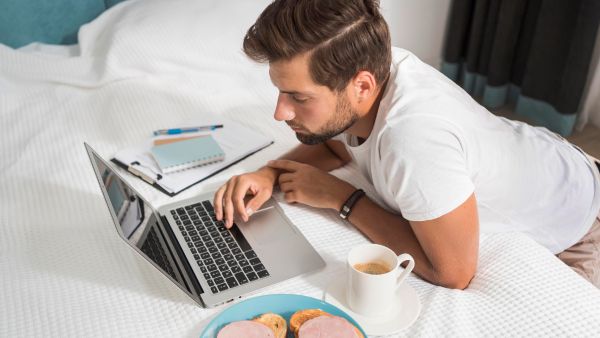 Working From Bed