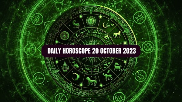 Daily Horoscope, 20 October 2023