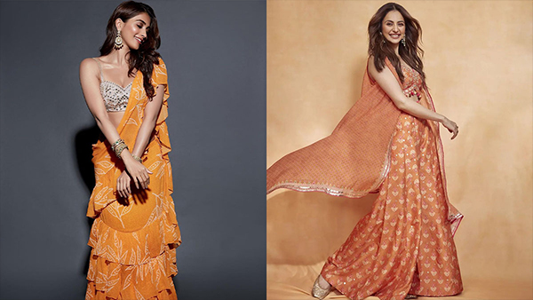 Navratri 2023: Your Orange Ethnic Outfits Guide For Day 1