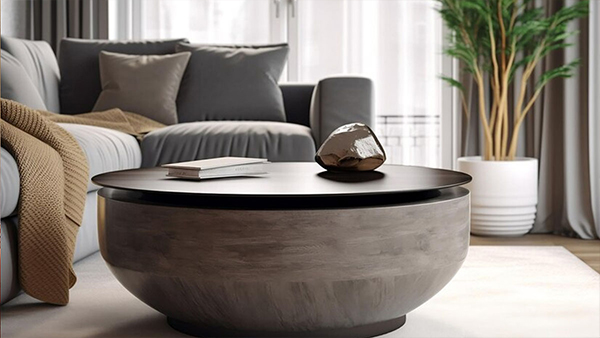 How To Style The Round Coffee Table