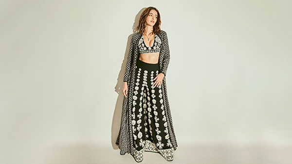 Ananya Panday Embroidered Co-Ord Set