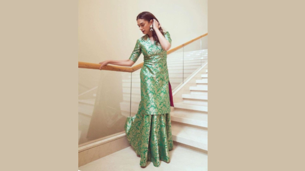 Aditi Rao Hydaris Silk Kurta Set Aditi Rao Hydaris Silk Kurta Set