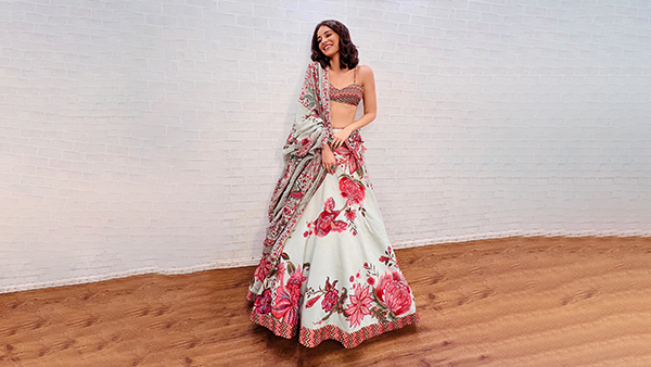 Ananya Pandays Floral Lehenga