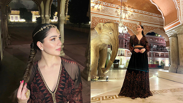 Sara Tendulkars Sheer Lehenga Style Is Perfect To Ace All Festive Look!