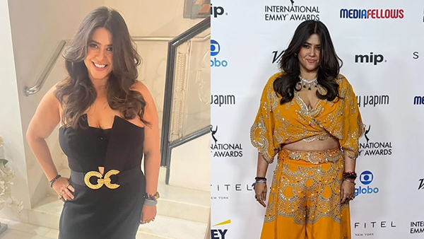 Ektaa Kapoor Aces The Ethnic Style on Red Carpet, Check Video!