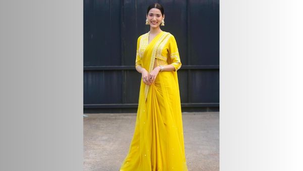 Medha Shankar Embroidered Saree